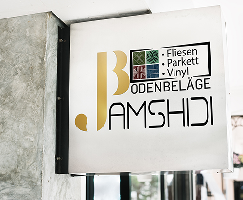 Kaveh BODENBELÄGE Logo & Business Card